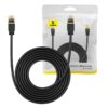 Kabel UTP CAT 7 5m Baseus crni, B00133208111-05
