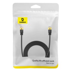Kabel UTP CAT 7 2m Baseus crni, B00133208111-03