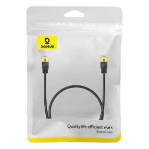 Kabel UTP CAT 7 0.5m Baseus crni, B00133208111-00