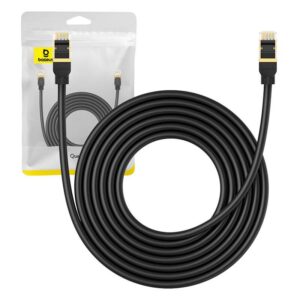 Kabel UTP CAT 8 5m Baseus crni, B0013320A111-05