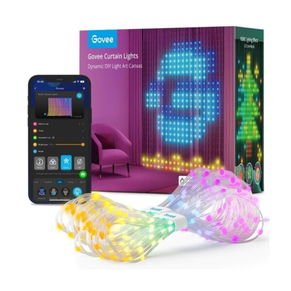 34035-2965_PastedPicture_2024_10_16_1259.jpg LED traka Govee zavjesa RGB, Wi-Fi, Bluetooth, IP44/IP65, 1.5x2m , H70B1
