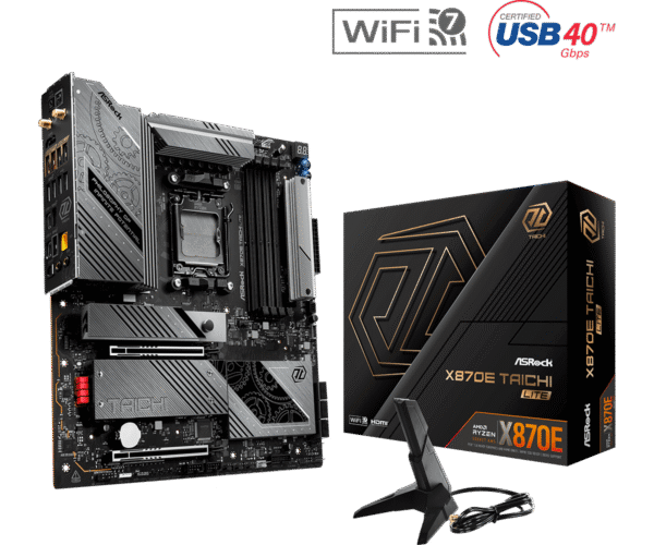 Matična ploča ASRock X870E TAICHI LITE, AMD X870E, AM5, ATX, DDR5