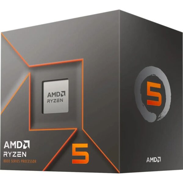 34227-2965_R5208400F.jpg Procesor AMD Ryzen 5 8400F, 6C/12T, 4.20GHz/4.70GHz, 16MB, Socket AM5, 100-100001591BOX