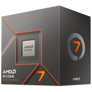 Procesor AMD Ryzen 7 8700F, 8C/16T, 4.10GHz/5.00GHz, 16MB, Socket AM5, 100-100001590BOX
