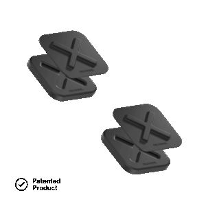 DeltaHub HoldX Magnetic Mount 2-pack 2x Black