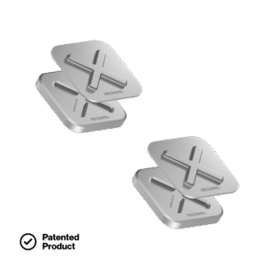 DeltaHub HoldX Magnetic Mount 2-pack 2x Silver