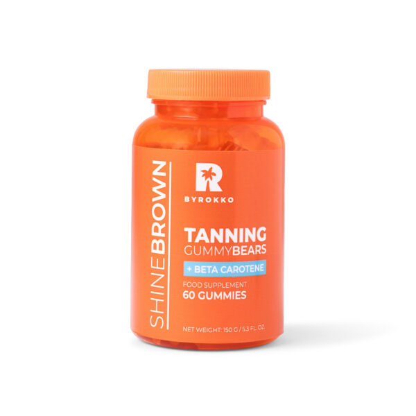 Shine Brown Beta Carotene Tanning Gummies