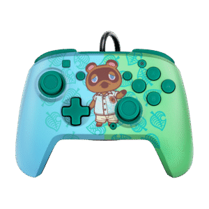 PDP NINTENDO SWITCH FACEOFF DELUXE CONTROLLER + AUDIO - ANIMAL CROSSING