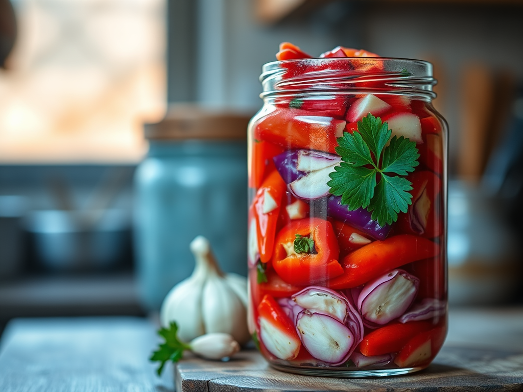 Kako Spremiti Ukusnu Salatu u Tegle za Zimu: Kisela Paprika i Kupus