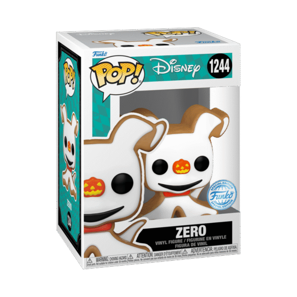 FUNKO POP DISNEY: NIGHTMARE BEFORE CHRISTMAS - ZERO (GINGERBREAD)(SP)