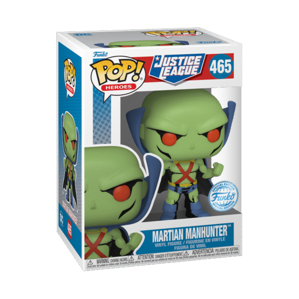 FUNKO POP HEROES: JUSTICE LEAGUE - MARTIAN MANHUNTER (SP)