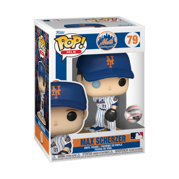 FUNKO POP MLB: METS - MAX SCHERZER (HOME JERSEY)