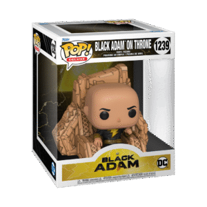 FUNKO POP DELUXE: BLACK ADAM - BLACK ADAM ON THRONE