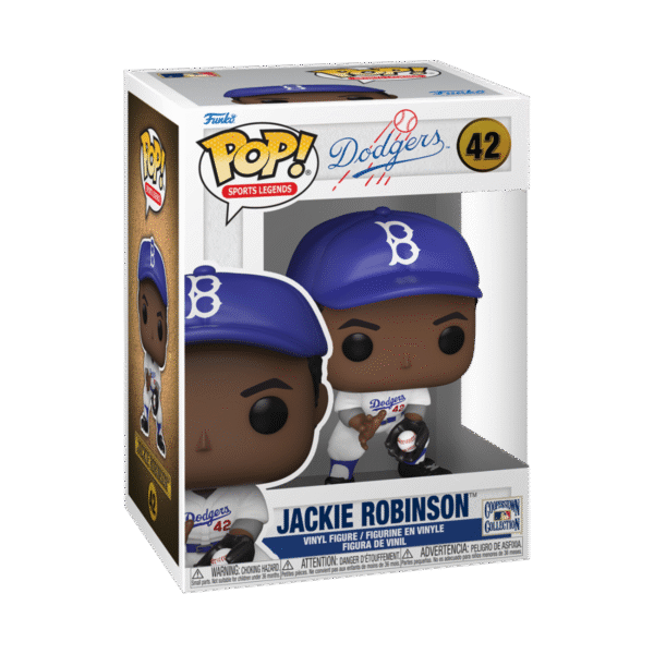 FUNKO POP ICONS: JACKIE ROBINSON W/BRONZE CHASE