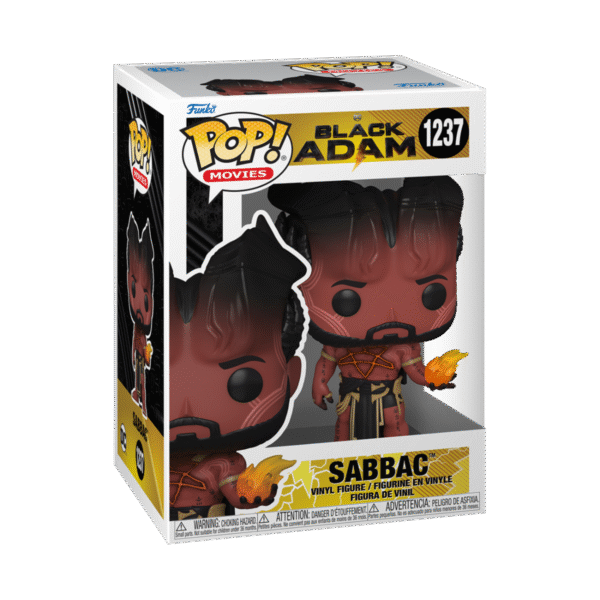 FUNKO POP MOVIES: BLACK ADAM - SABBAC
