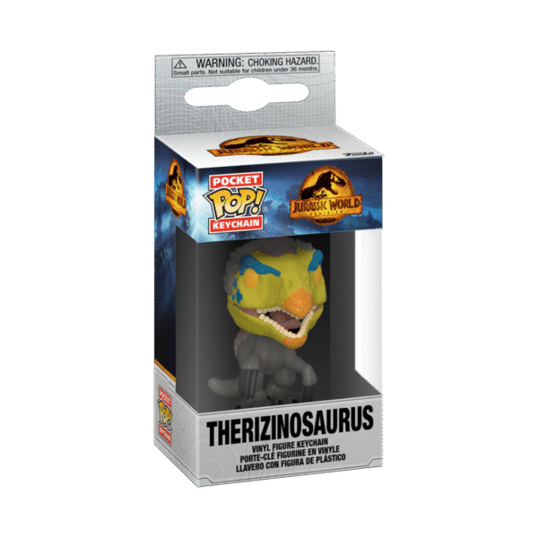 FUNKO POP KEYCHAIN: JURASSIC WORLD 3 - THERIZINOSAURUS