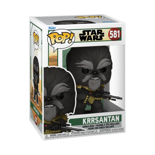 FUNKO POP: STAR WARS - BOOK OF BOBA FETT - KRRSANTAN W/BG