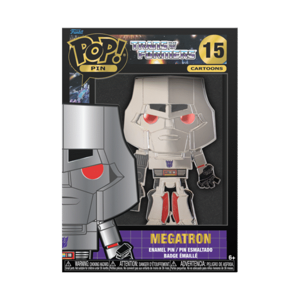 FUNKO POP PIN: TRANSFORMERS - MEGATRON