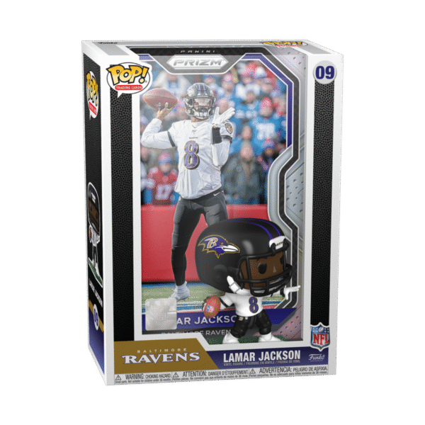 FUNKO POP TRADING CARDS: LAMAR JACKSON