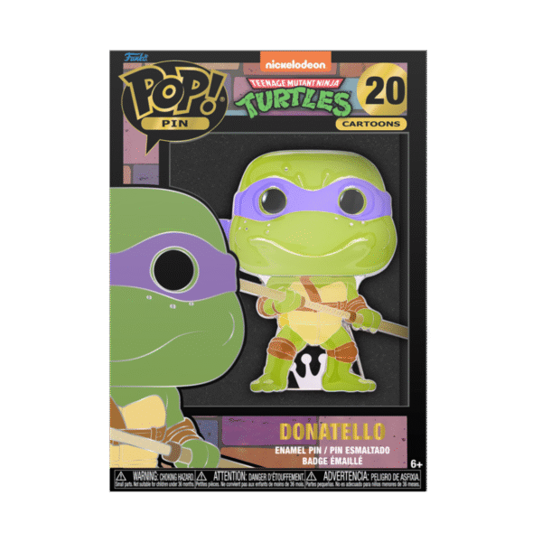 FUNKO POP PIN: TEENAGE MUTANT NINJA TURTLES - DONATELLO
