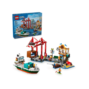 LEGO City Gradska luka s teretnim brodom igračka 60422