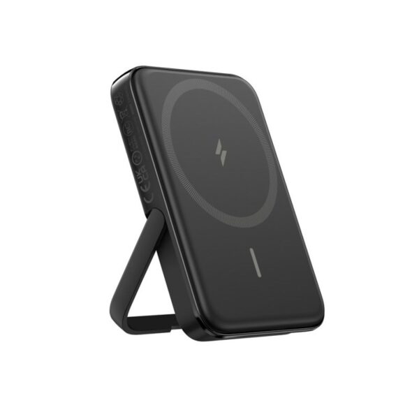 Anker 322 Powerbank MagGo 5.000mAh magnetni bežični sa  držačem, crni