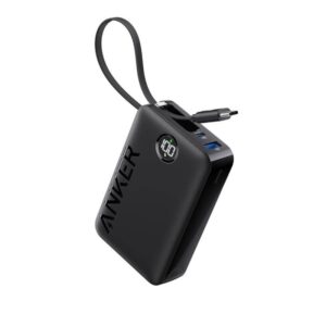 Anker 335 Powerbank PowerCore 20.000mAh sa ugrađenim kabelom USB-C, crni