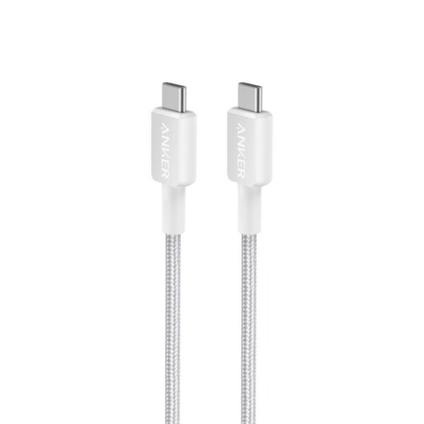 image-239.jpeg Anker 322 kabel USB-C to USB-C pleteni, 0,9m bijeli
