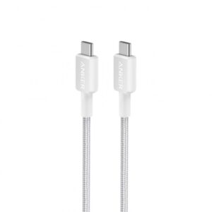 Anker 322 kabel USB-C to USB-C pleteni, 1,8m bijeli