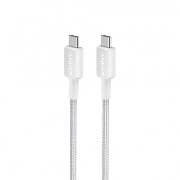 image-249.jpeg Anker 322 kabel USB-C to USB-C pleteni, 1,8m bijeli