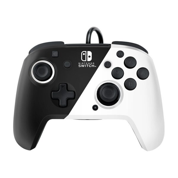 image-282.jpeg PDP NINTENDO SWITCH FACEOFF DELUXE CONTROLLER + AUDIO PDP BLACK & WHITE