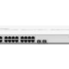 Mikrotik Cloud Smart Switch CSS326-24G-2S+RM, 24×G-LAN, 2×SFP+, 1U rackmount, PSU