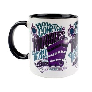 PYRAMID HARRY POTTER (KNIGHT BUS) BLACK MUG