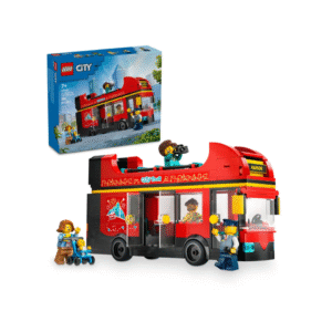 LEGO City Crveni turistički autobus na kat igračka 60407