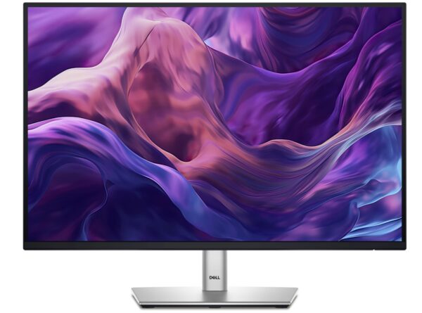 Monitor Dell P2425, 24" WUXGA, IPS, 100Hz 5ms, HDMI, DP, VGA, USB-B, USB-A, USB-C, Pivot, Srebrno / Crni