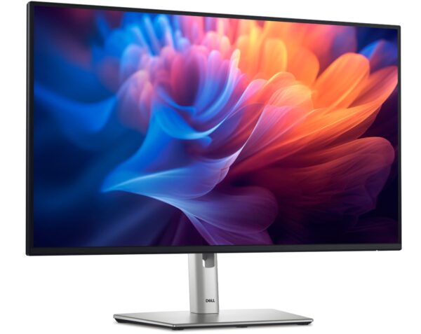 Monitor Dell P2725H, 27" FHD, IPS, 100Hz 5ms, HDMI, DP, VGA, USB-B, USB-A, USB-C, Pivot, Srebrno / Crna