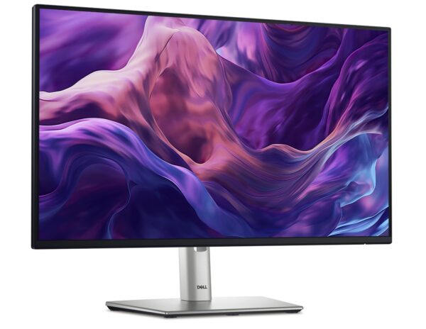 Monitor Dell P2425H, 24" FullHD 100Hz, 1x HDMI 1x DisplayPort, 1x VGA, 1x USB B, 3x USB A, 1x USB C (USB HUB PD 15W), Height Adjustable stand