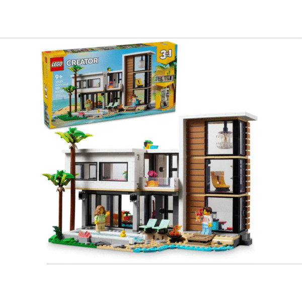 LEGO Creator 3u1 Moderna kuća komplet igračaka za djecu 31153