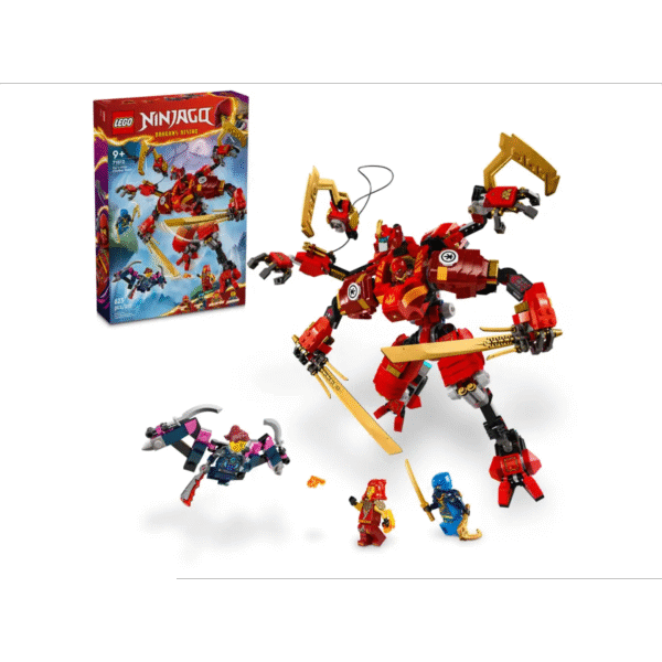 LEGO Ninjago Ninja robot penjača Kaija komplet igračaka 71812