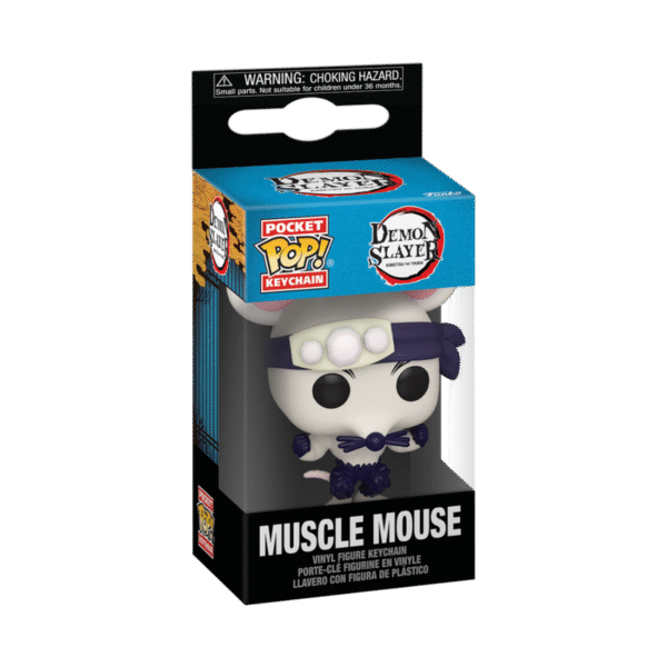 FUNKO POP KEYCHAIN: DEMON SLAYER - MUSCLE MOUSE