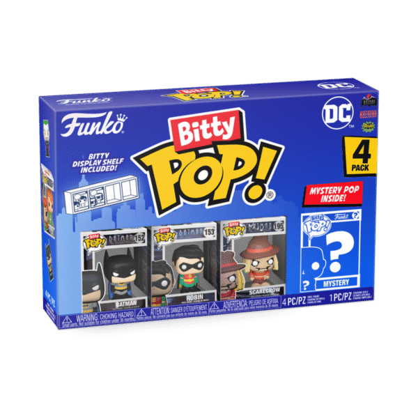 FUNKO BITTY POP: DC - BATMAN 4PK