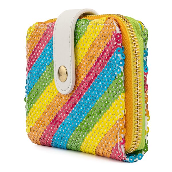 LOUNGEFLY DISNEY SEQUIN RAINBOW ZIP AROUND NOVČANIK