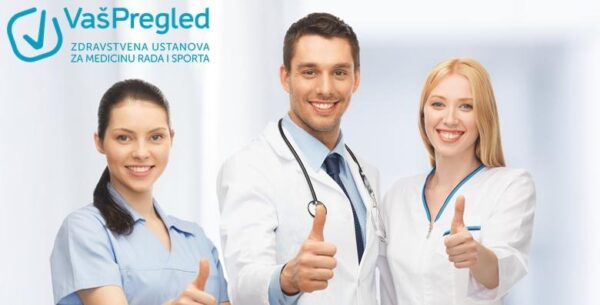 Ustanova za zdravstvenu skrb Vaš pregled - liječnički pregled za <br> profesi...