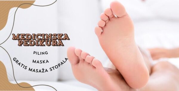 Uredite svoja stopala i osigurajte im zdravlje uz medicinsku pedikuru <br>s m...