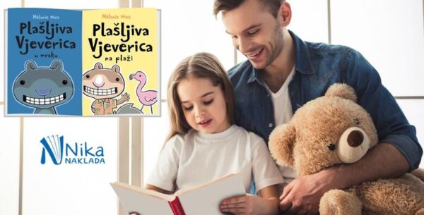 DJEČJE SLIKOVNICE iz serijala Plašljiva vjeverica - uživajte u setu naslova '...