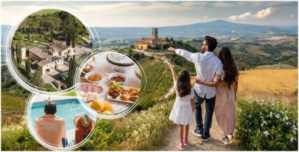 TOSKANA - 2, 3 ili 5 noćenja s doručkom za 2 osobe i 1 dijete <br>do 2,99 god...