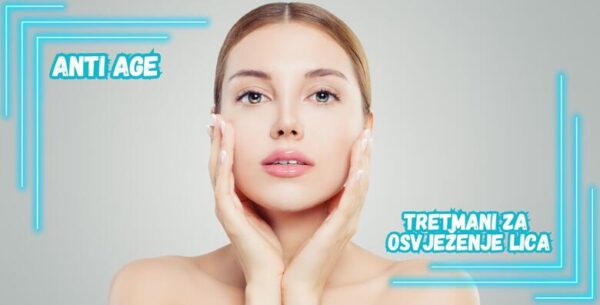 ANTI AGE tretman za osvježenje lica - radiofrekvencija lica sa kolegen gelom<...