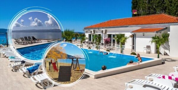 Kamp Galeb 3*, Omiš - odmor u mobilnim kućićama kampa u <br>blizini plaže uz ...