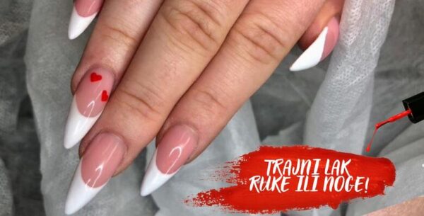 TRAJNI LAK - uljepšajte nokte na rukama ili nogama uz<br> veliki izbor omilje...
