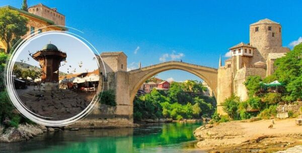 SARAJEVO I MOSTAR - 2 noćenja s doručkom u hotelu 3* uz<br> razgled Baščaršij...